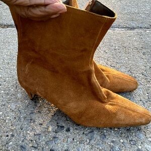 Suede Booties